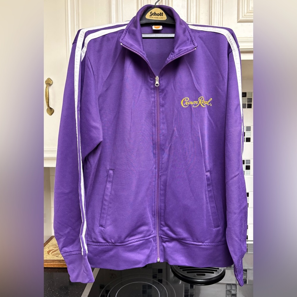 Crown Royal Men’s Tracksuit Jacket.